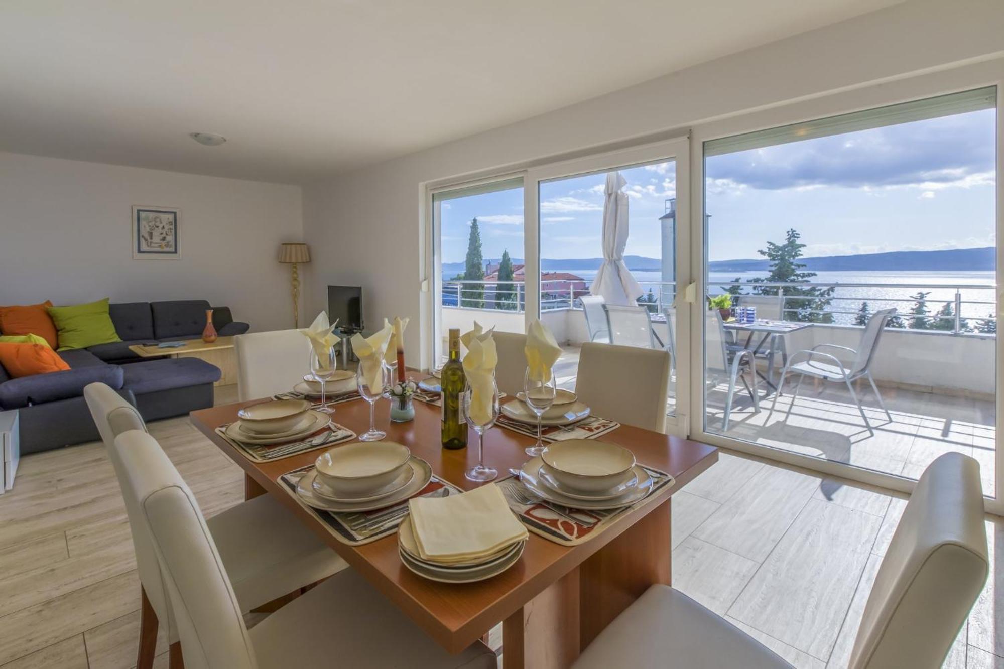 Melanie Appartement Crikvenica Buitenkant foto