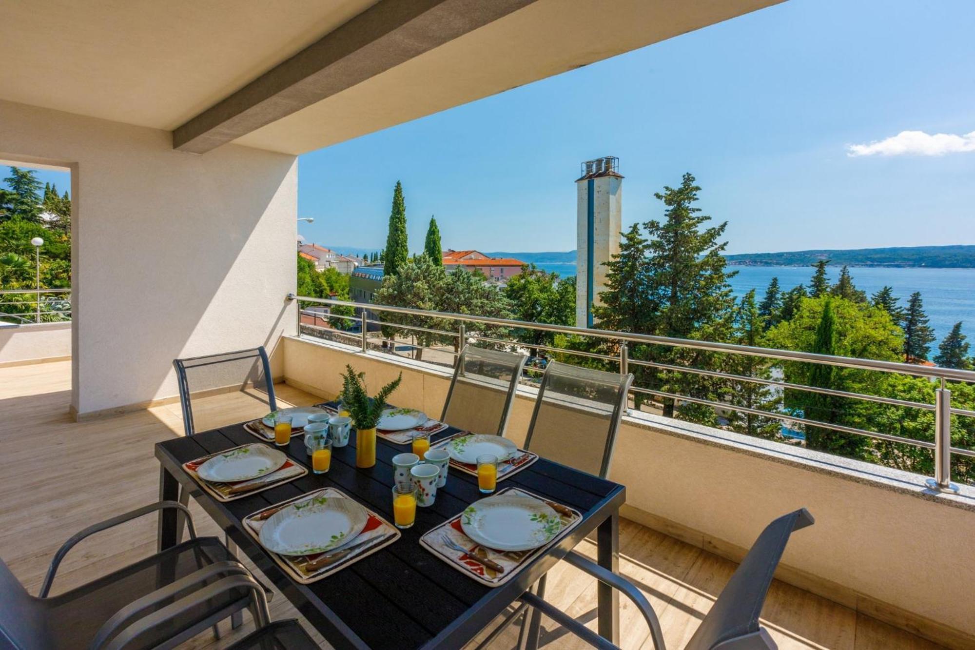 Melanie Appartement Crikvenica Buitenkant foto